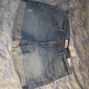 NWT loft jean shorts